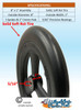 8" x 1" Wheel With 1" Hub Width and 5/16" Bearings. Solid Tire. Sold as PAIR