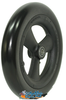 8" x 1" Wheel With 1" Hub Width and 5/16" Bearings. Solid Tire. Sold as PAIR