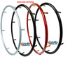 24" x 1" 12 Spoke, Cyclone Omobic Wheel With Primo Racer Tire. Set of 2
