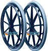 25" x 1 3/8" 9 Spoke Mag Wheel With Solid Everyday Tire