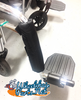 12" Front Tube Wheelchair Impact Guard With Open  Section For Cross Bar. PRICE IS FOR 1