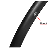 Rivnut Type Pushrims