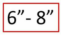 6" - 8" Inner Tubes