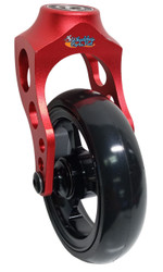 Red Aluminum Fork + Aluminum Wheel