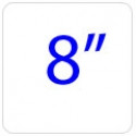8"