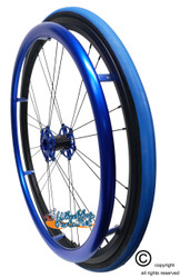 Blue Hub / Blue Pushrims