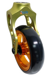 Green  Aluminum Fork + Aluminum Wheel