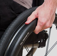 Natural-Fit Wheelchair Pushrims