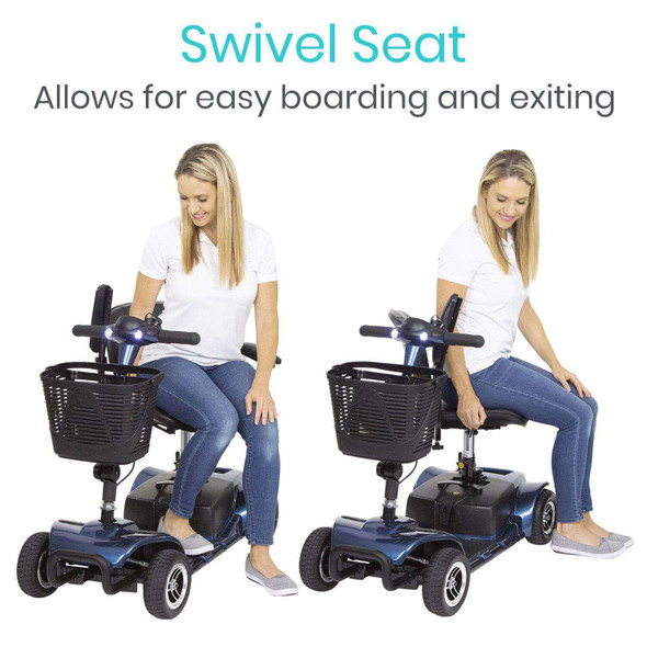 VIVE 4-WHEEL MOBILITY SCOOTER. FREE SHIPPING