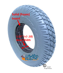 200x50 (8x2) Primo Duratrap Foam Fill Tire