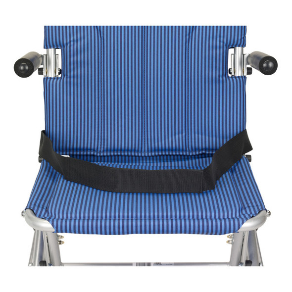 DRIVE SUPER LIGHT, FOLDING TRANSPORT CHAIR WITH CARRY BAG AND FLIP-BACK ARMS - FREE SHIPPING