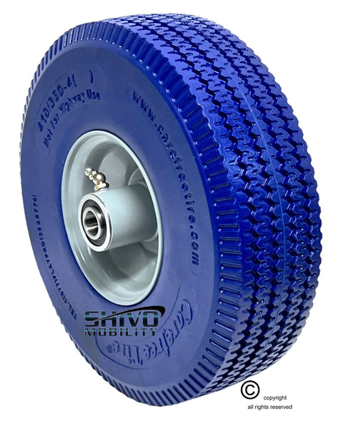 410/350-4 Handtruck/Cart Assembly With Blue Color Tire