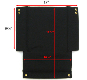 17" BACK- MEDIUM  UNIVERSAL FIT ULTRA LIGHT BACK