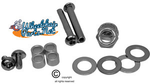 Axle Kit For Caster Wheels & Forks With 2" Axle