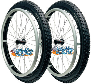 22"x1.95" (50-501) - SPINERGY 30 SPOKE REAR WHEEL WITH KENDA NEVEGAL ALL TERRAIN TIRE