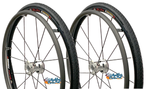Set of 25" (559mm) Fusion 16 Rear Wheel With Schwalbe Marathon Plus Tire