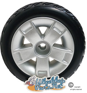 Pride Mobility 9" x 3" Rear Drive Wheel Assembly For Victory 9, Victory & G0-Go Sport 3-Wheel Scooters. SOLD AS EACH