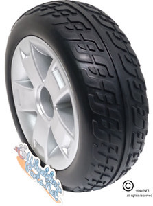 Pride Mobility 9" x 3" Rear Drive Wheel Assembly For Victory 9, Victory & G0-Go Sport 3-Wheel Scooters. SOLD AS EACH