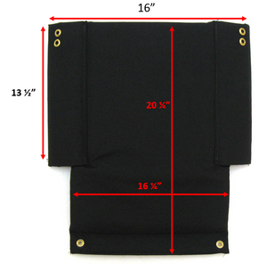 16" BACK- TALL UNIVERSAL FIT ULTRA LIGHT BACK