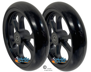 6" x 1.40" Caster Wheel With Composite (nylon) Rim and 5/16" Bearings
