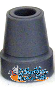 GRAY RUBBER TIP FOR 1" TUBE