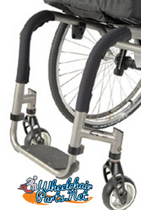 9" Front Tube Wheelchair Impact Guard. Full Round Shape. PRICE IS FOR 1