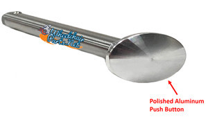 1/2" x 4" Quick Release Axle. ALUMINUM Push Button .