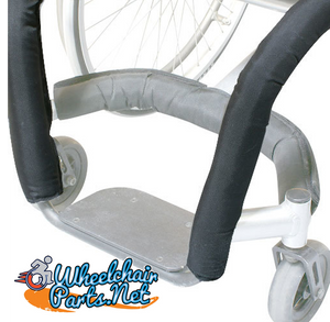 12" Front Tube Wheelchair Impact Guard With Open  Section For Cross Bar. PRICE IS FOR 1
