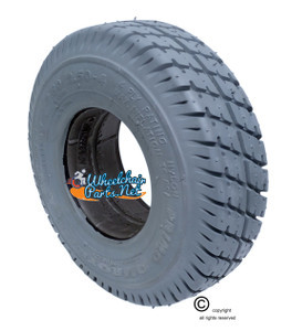 2.80X2.50-4 (9X2 3/4) DURATRAP FOAM FILL TIRE. SOLD AS EACH