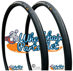 26" x 1" (25-590) Speedlite Tire by MBL. Set of 2