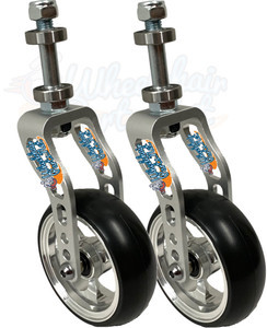 Silver Fork With 4x1 Silver Wheel (FK4581-W411)