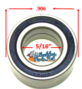 5/16 X .906 PRECISION COLOURS CASTER REF #1605-RS. Sold as Pack of 4