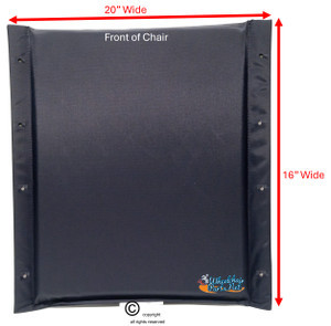 20" X 16" INVACARE ULTRA LIGHT PADDED SLING SEAT