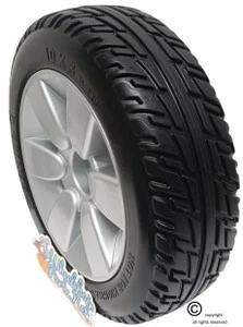 Pride Mobility 10"x3"Rear (Drive) Wheel Assembly for Jazzy Scooters. Sold as Each