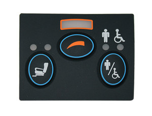Dual Attendant Keypad , 3 Buttons