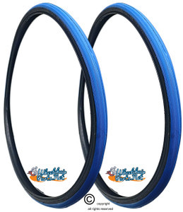 24 X 1" (25-540) PRIMO RACER. BLUE AIR PNEUMATIC TIRE. SOLD AS PAIR