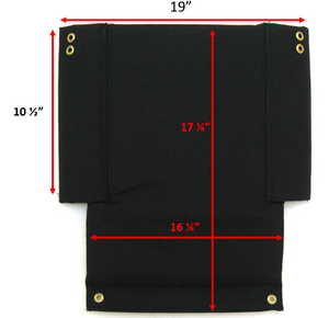 19" BACK - MEDIUM UNIVERSAL FIT ULTRA LIGHT BACK