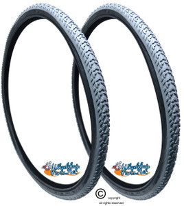 24 X 1-3/8"  ALL TERRAIN KNOBBY TREAD. SOLD AS PAIR