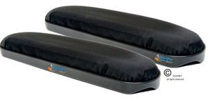 14" FULL LENGHT PADDED NYLON ARMRESTS - SOLD AS PAIR
