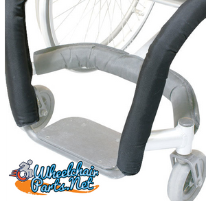 12" Front Tube Wheelchair Impact Guard With Open  Section For Cross Bar. PRICE IS FOR 1