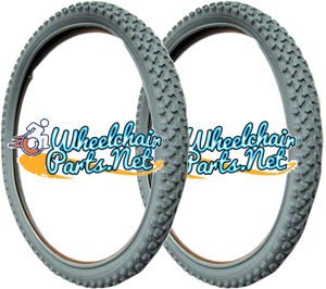 22 X 1.95" (50-507) KNOBBY TIRE. FITS on 22" Rims. Sold as Pair.