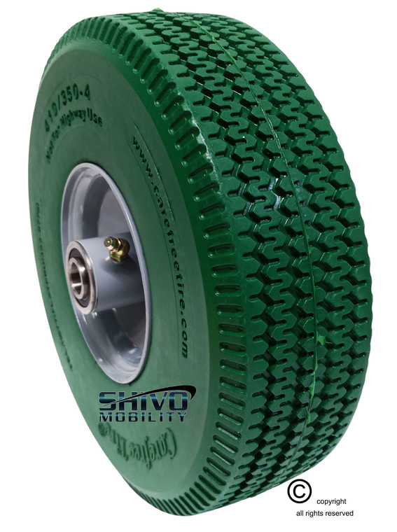 410/350-4 Handtruck/Cart Assembly With Green Color Tire 410/350-4 Handtruck/Cart Assembly With Green Color Tire