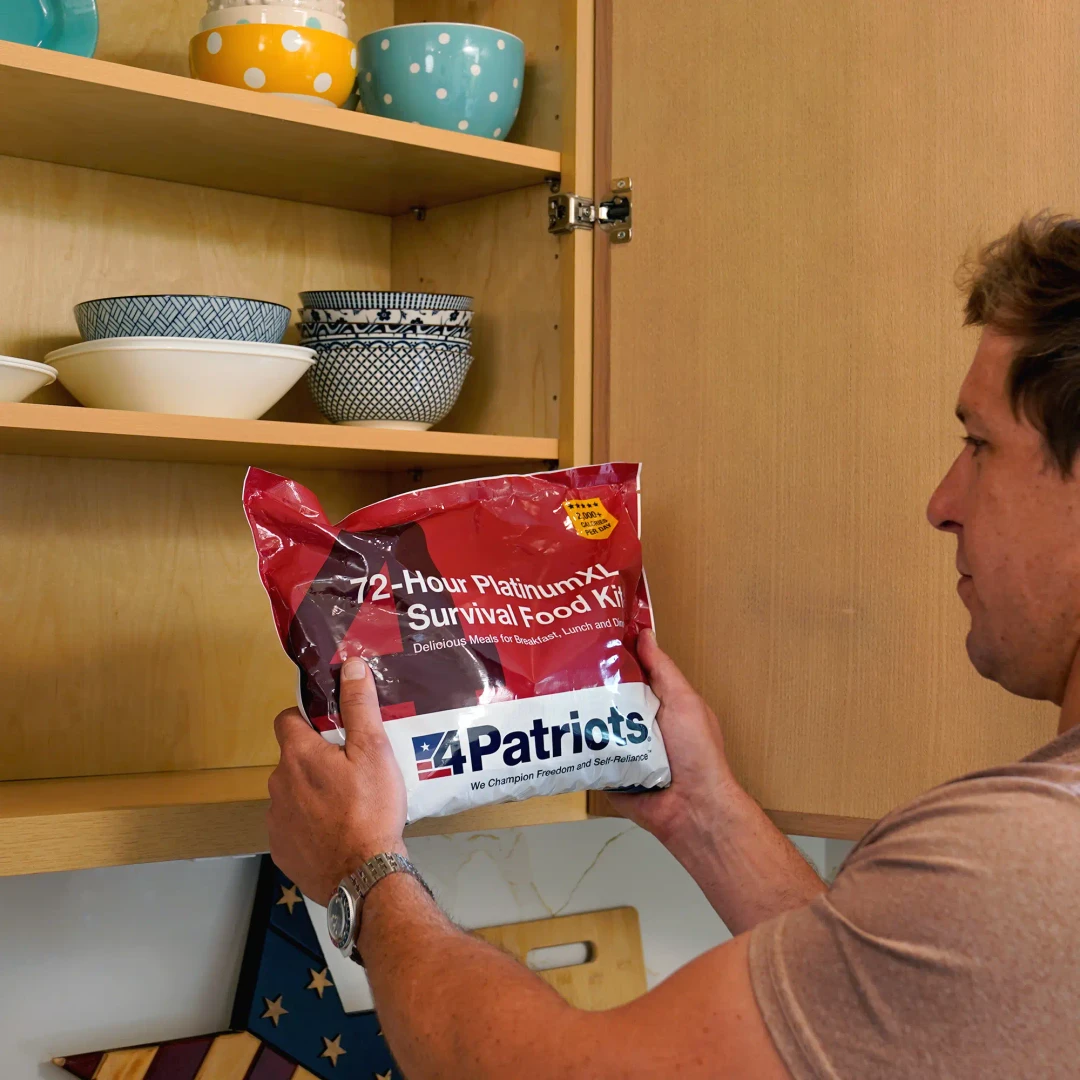 72-Hour Platinum Emergency Survival Food Kit | 24 Servings | 4Patriots