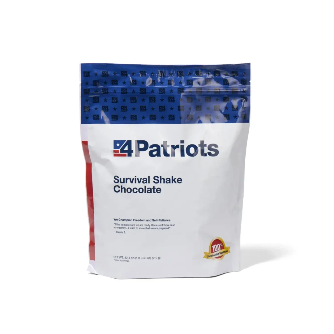 Survival Chocolate Emergency Shake Pouch | 4Patriots