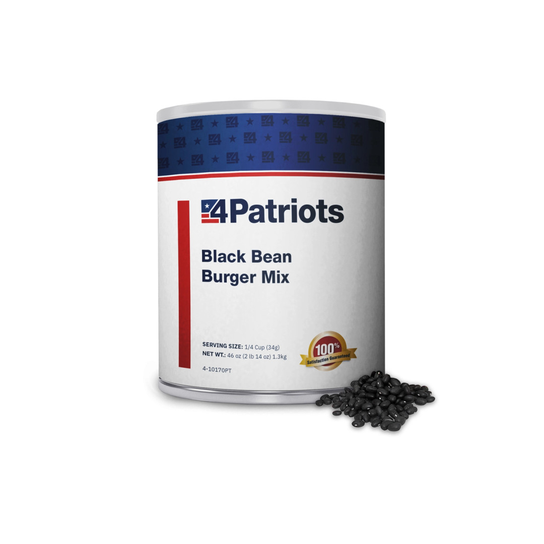 Black Bean Burger Mix #10 Can