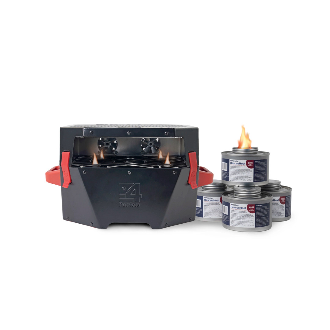 RescueHeat Emergency Space Heater Stove 4Patriots - Main Image