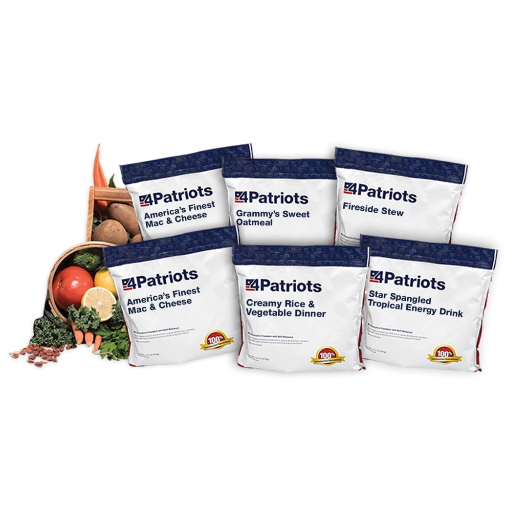 1-Week Emergency Survival Food Kit | 42 Servings | 4Patriots