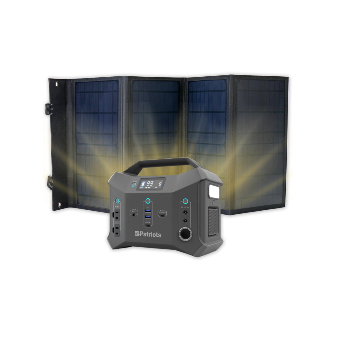 Patriot Power Sidekick Solar Generator & Solar Panel