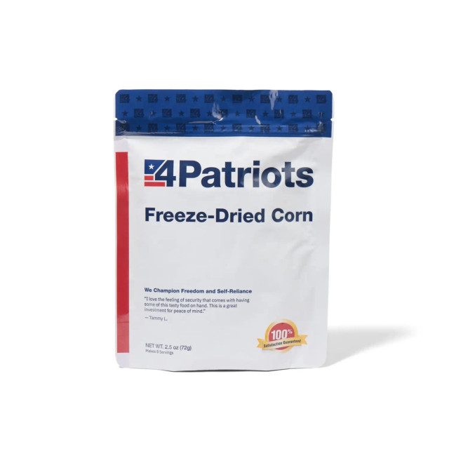 Freeze-Dried Emergency Survival Food Supply Kits | 4Patriots