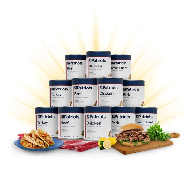 Meats & Protein Emergency Survival Food Kits | 4Patriots
